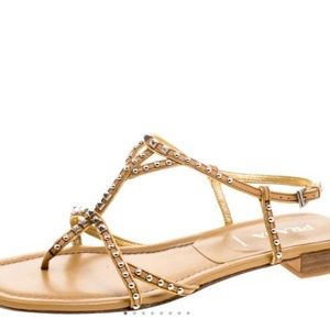 Prada
Prada Beige Studded Leather Flat size 9